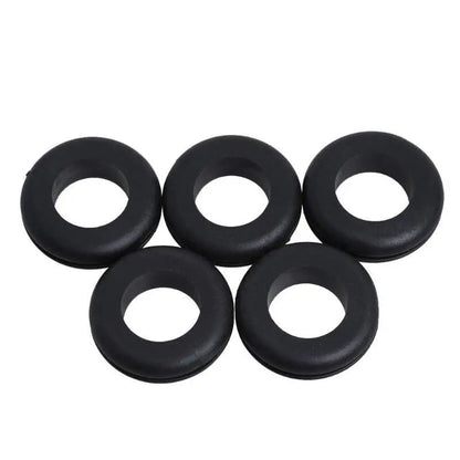 200pcs 3/5/6/8/10/12/16/20mm Rubber Seal Ring Oil Sealing Grommet Gasket for Protect Wire Cable Hole Protection Ring Shim Was