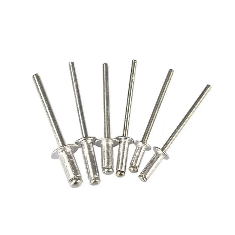 Heavy Duty Riveter Set Pop Rivet Gun and 120Pcs Blind Rivets Assortment Kit Hand Tools Rivet Nut Tool