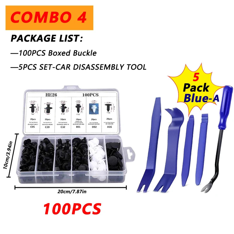 iLMH Car Hand Tool Set Car Disassembly Tool Kit Stereo Repair DVD Repair Tool Dashboard Removal Tool Interior Plastic Trim Pa