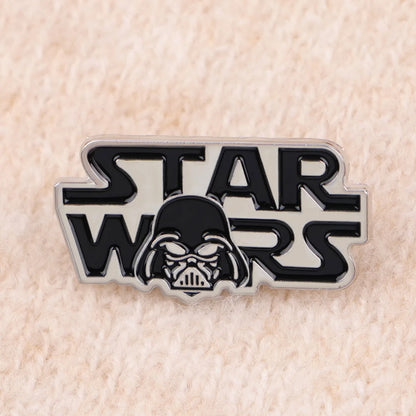 Vintage Enamel Pins Cool Robot Badge Sci-Fi Movie Lapel Pin for Jeans Cute Cartoon Pin for Backpacks Collectible Gift for Fan