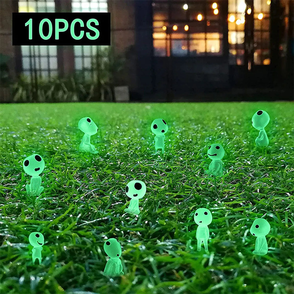 10pc Miniature Landscape Decoration Glow in the Dark Princess Shaped Home Decoration Garden Decoration Ornament Glow in the D