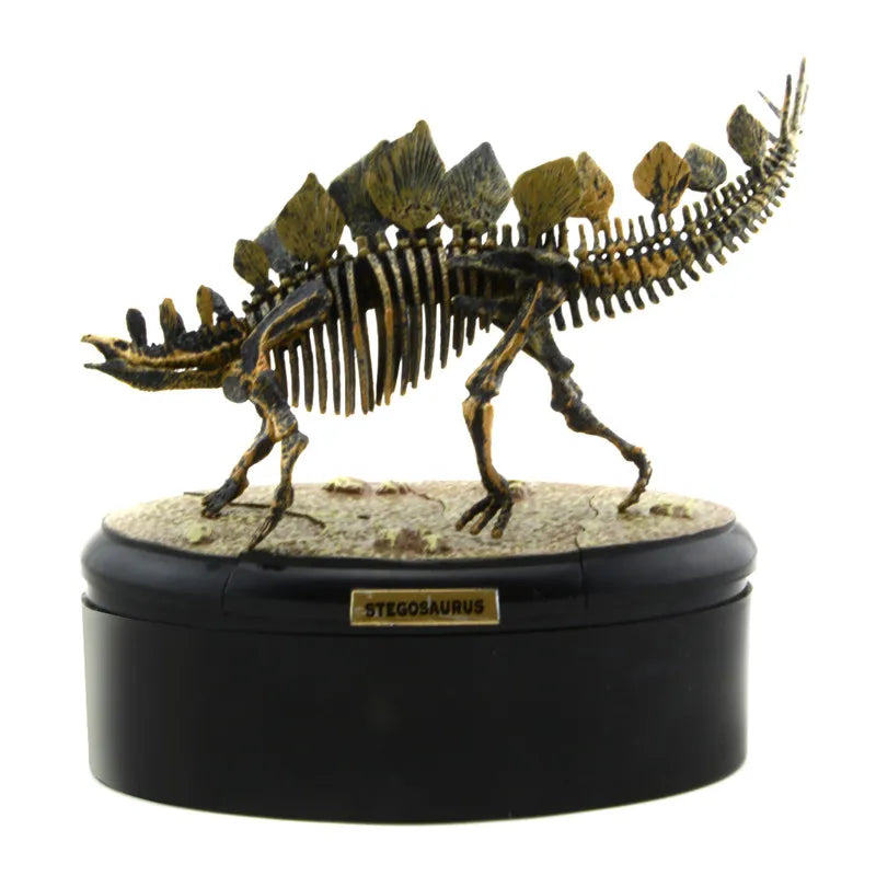 Dinosaur Skeleton Fossil ABS Assembly Dinosaurs Toys Model Building Kits Collection Jurassi Park T-rex Skull Decoration Craft