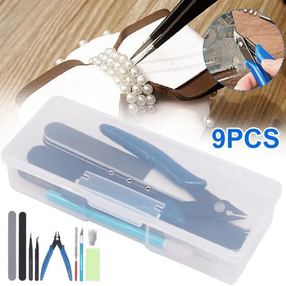 Model Basic Tools Craft DIY Model Car Hobby Building Repairing Assembly Tool Beginner Handmade Scissors Tweezers