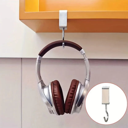 5/10pcs Desktop Hook, Universal Adjustable, No Need to Drill Holes Portable Table Edge Hook, Hanging Backpack, Headphones