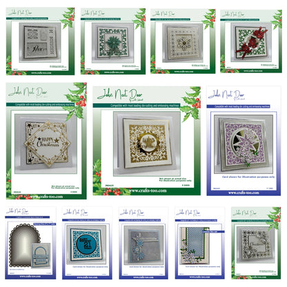 Birthday Numbers Cut Die Craft Corners Squares Frame Christmas Sock Festival Metal Cutting Dies Stamps DIY Scrapbook Embossed