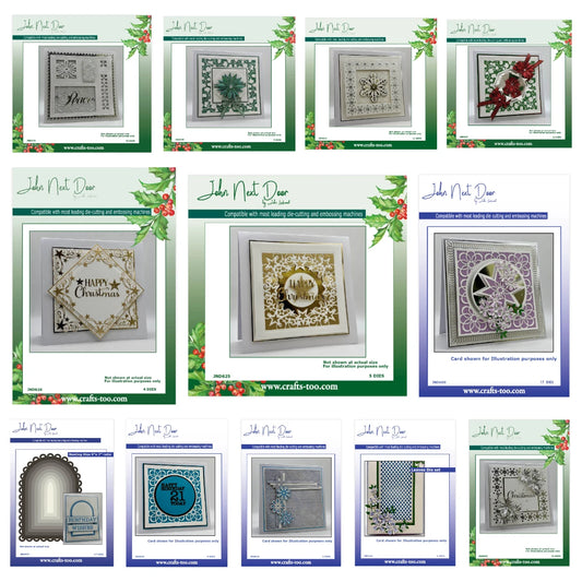 Birthday Numbers Cut Die Craft Corners Squares Frame Christmas Sock Festival Metal Cutting Dies Stamps DIY Scrapbook Embossed