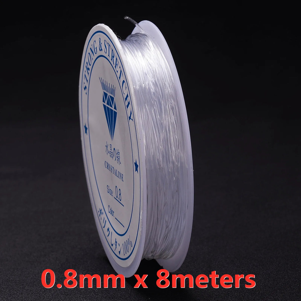 iYOE 0.5-1.5mm Elastic Cord String Transparent Elastic Thread For Jewelry Making Diy Bracelet Necklace Beaded Accessories - 0
