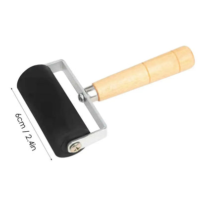 Professional Rubber Roller Brayer Ink Painting Printmaking Roller Art Craft Projects Ink Stamping Tool Paint Roller #W0 - B