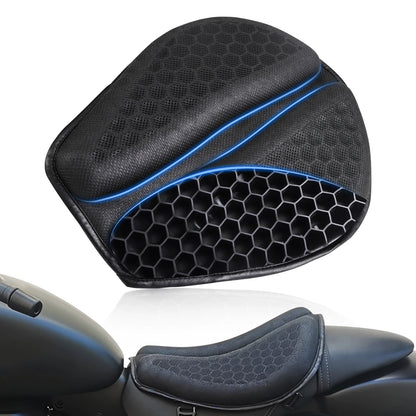 Motorcycle Seat Cushion 3D Honeycomb Anti-slip Motorcycle Gel Seat Cushion Moto Pressure Relief Ride Seat Pad Moto Accessorie