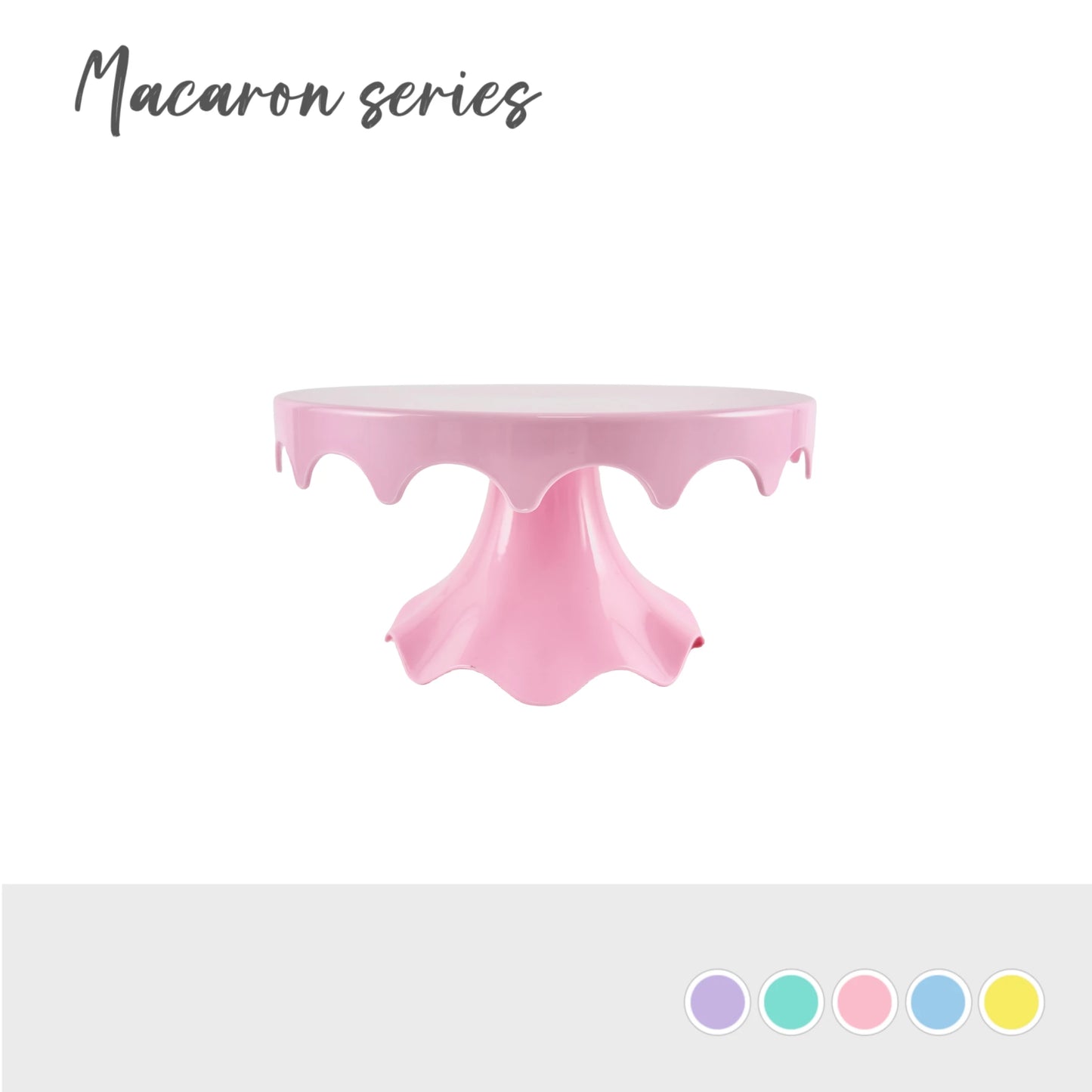 one piece Cake Stand and Cupcake Stands Holder Fruits Dessert Display Plate for Baby Shower Wedding Birthday Party Celebratio