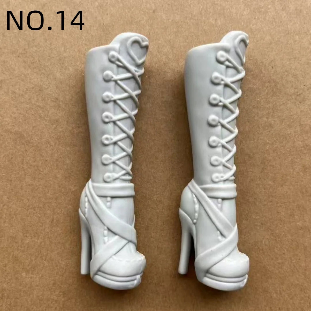 Colorful Monster Doll Boots Novelty Sandals 1/6 Scale Doll Shoes Accessories for Doll Decorations - NO.23