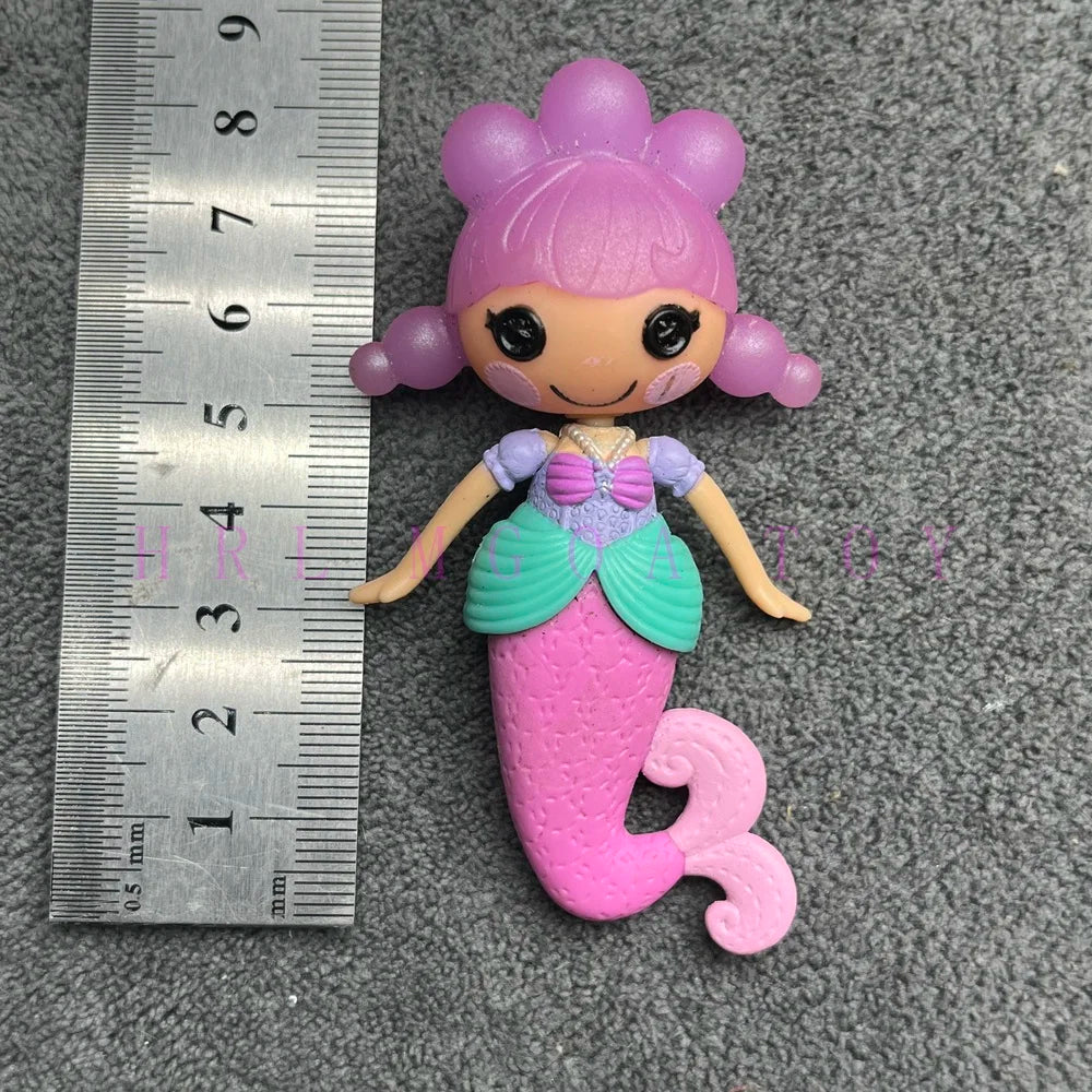 Original Lalaloopsy 8-10cm Little Sister and Pet Dolls PVC Holiday Gift Collection Pvc Toys - A25-1PC