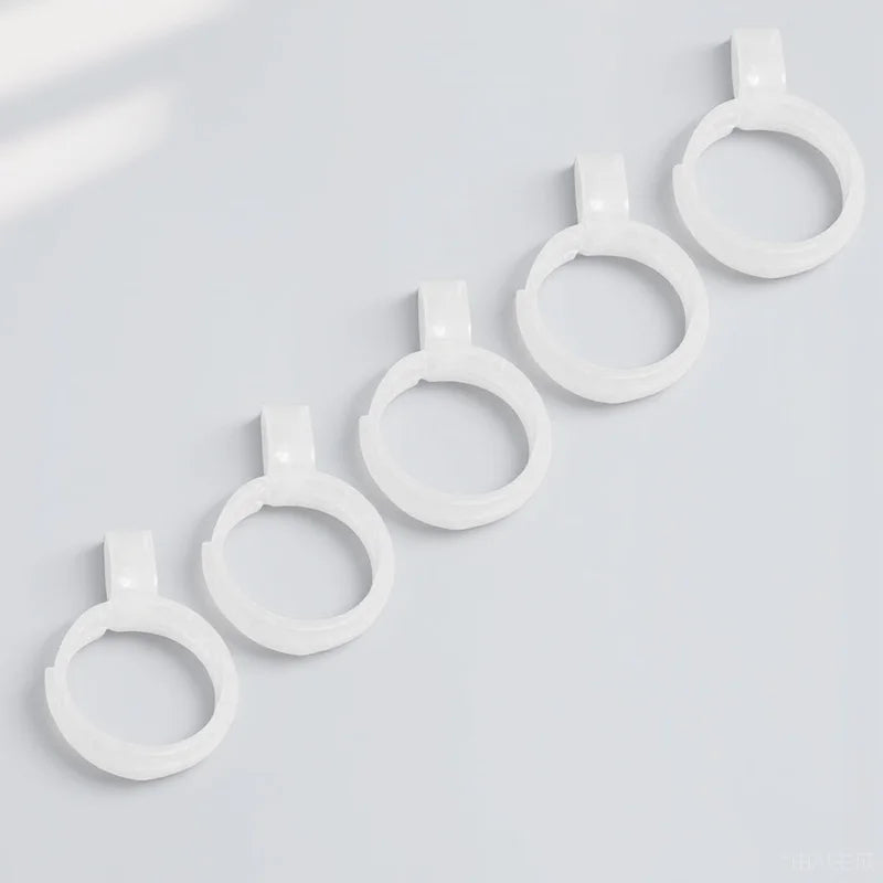 5 Pcs Needlework Roll Clamps Fabric Fastener Sewing Cross- Clips Embroidery Fixing Tools