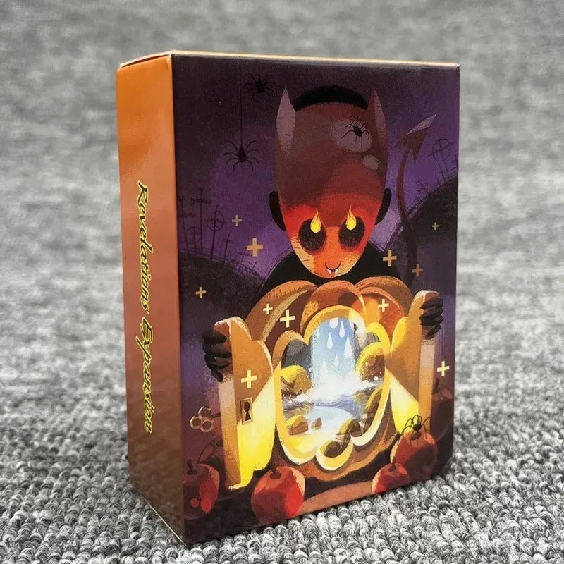 84 Playing Cards Mini Tell Story Cards Board Game Education Game For Kids Family Party Table Game - D00