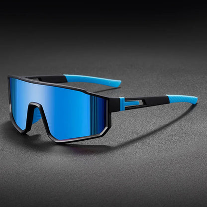 Men's Oversized Cycling Glasses for Men Bicycle Windproof Colorful Coating Sunglasses Outdoor Sports Motorcyc - 03