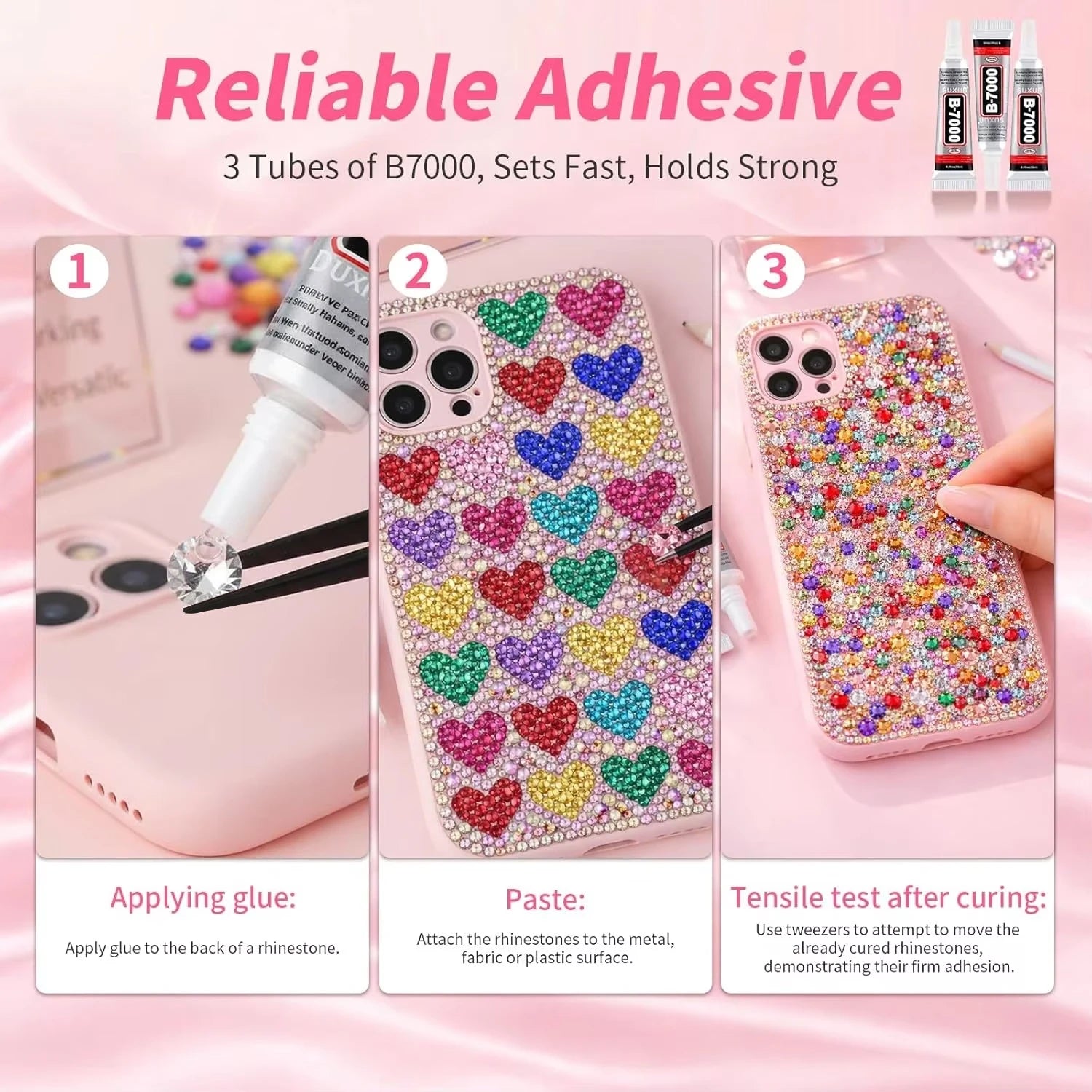 Resin Jelly Rhinestones Bedazzling Kit Flatback Crystals Flatback Gems for Diamond Art Diamond Art Kits for Adults