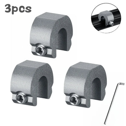 New 3/5/10pcs Aluminum Alloy Window Lock Stopper Sliding Door Window Limiter Sliding Sash Stopper Anti-theft Child Safety Loc