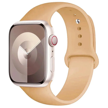 Silicone Band For Apple Watch straps 49mm 40mm 44 mm 45mm 46mm 42mm 41mm 38mm sports bracelet iWatch series 10 9 8 3 SE ultra