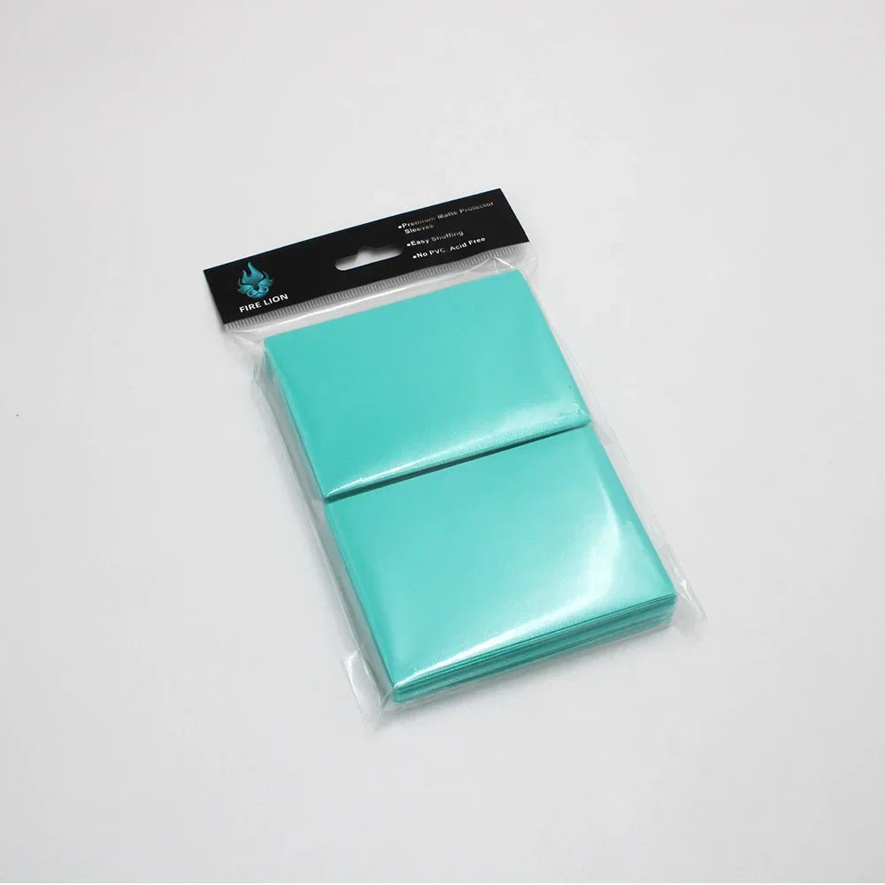 100PCS 66x91mm Matte Colorful Standard Size Card Sleeves TCG Trading Cards Protector Tarot Shield Board Games Magical Cover P