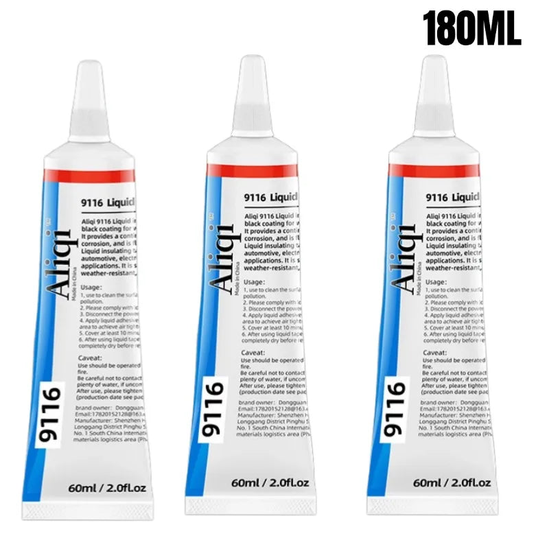 Waterproof Liquid Electrical Tape Rubber Insulating Cable Wire Coat Glue Insulation Adhesives Sealer Home Fix Line Glue - 3pc