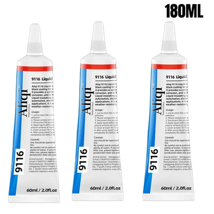 Waterproof Liquid Electrical Tape Rubber Insulating Cable Wire Coat Glue Insulation Adhesives Sealer Home Fix Line Glue - 3pc
