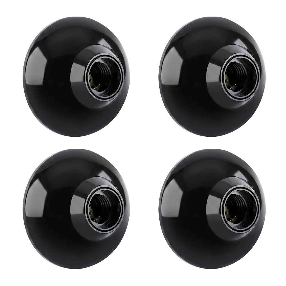 DIY E27 LED Light Bulb Holder Round Socket Base，850°fireproog Hanging Lamp Socket Base Industrial Ceiling Wall Light Base Hol