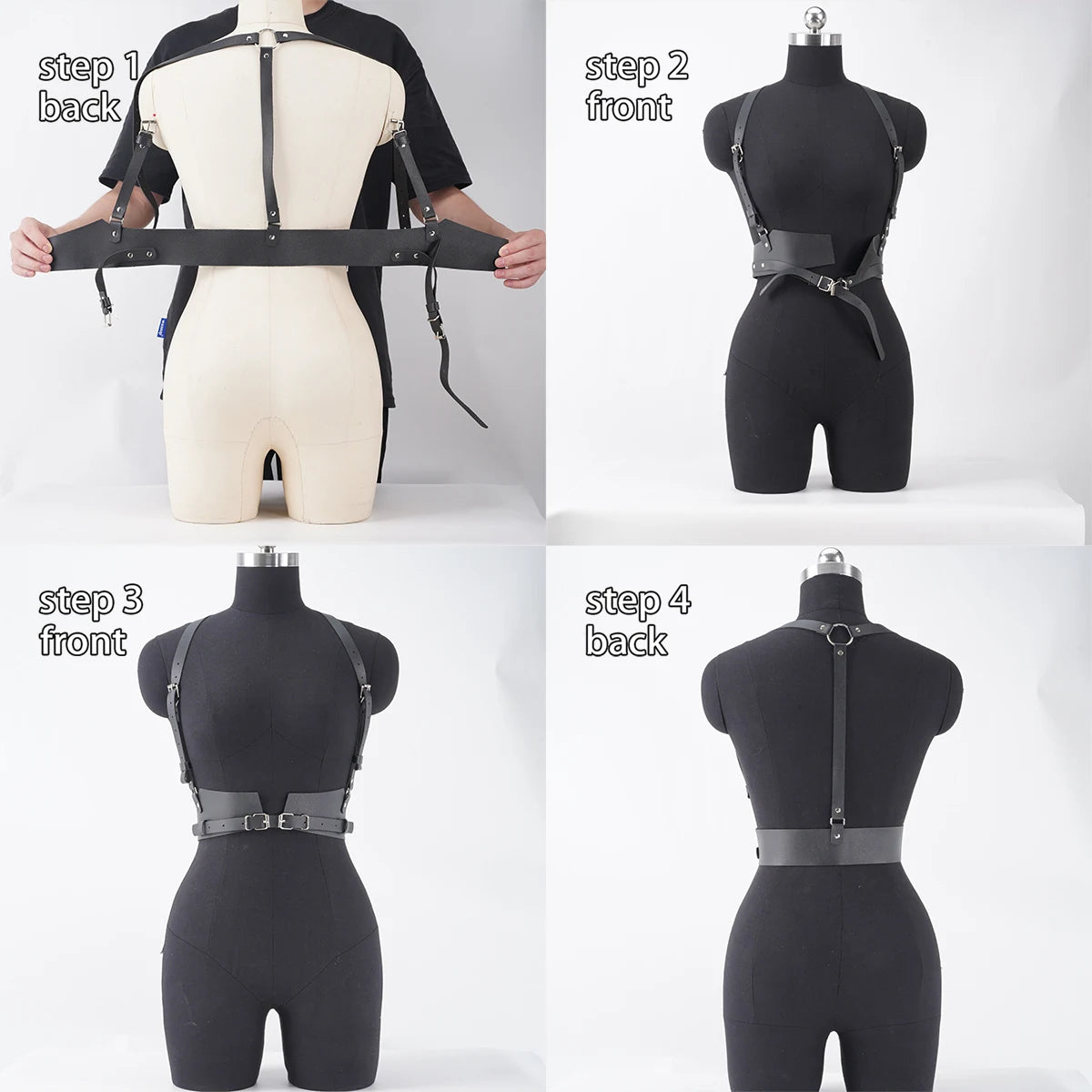 Women Fashion Belt Street Style Punk Decorative Waistband Adjustable Suspender Belt Corset Harness Gothic Clothing Accessorie