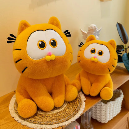 Garfield Stuffed Plush Doll Kawaii Plushie Toy Cartoon Anime Cat Plush Decoration Gift
