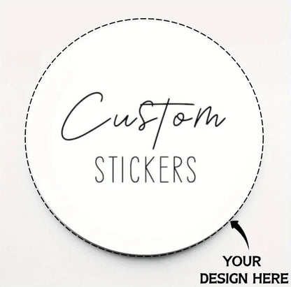 Custom Design Stickers for Any Occasion - Upload Logo/Photo to Create Personalized Decals, Event Decor & Gift Labels