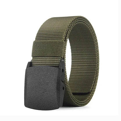 Men's Belt Outdoor Casual Canvas Belt Metal Free Training Nylon Tactical Belt With Pants Jeans Belt Sports Belts For Men Wome