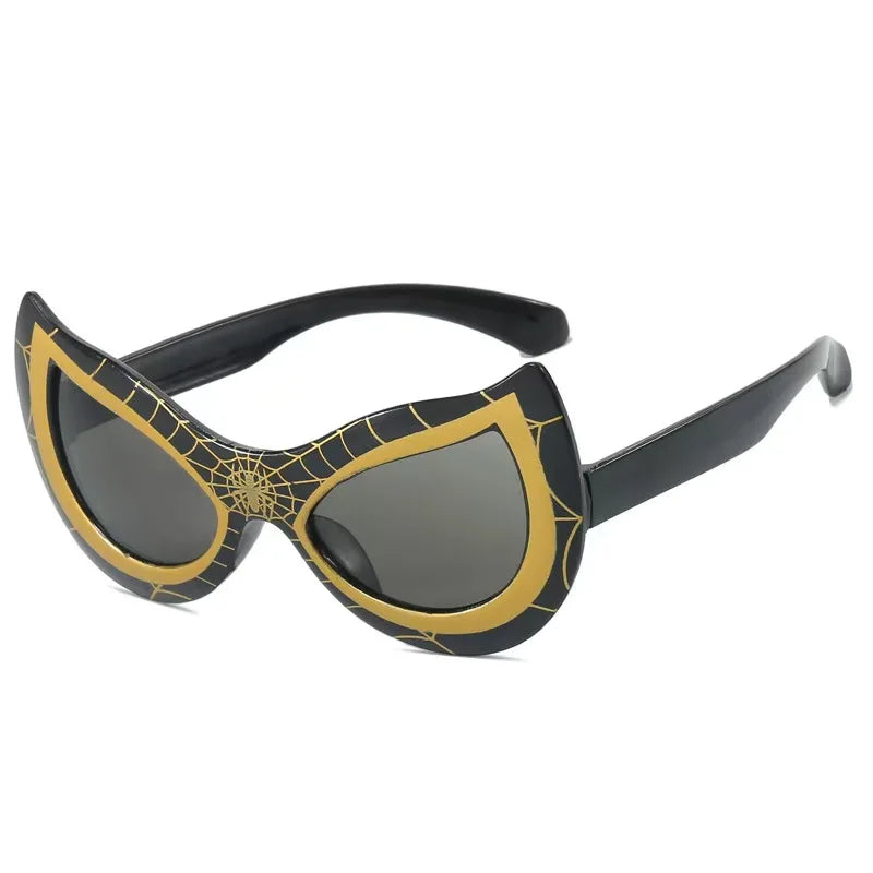 2025 Sunglasses Plastic Action Toys Figure Anime Spider Cartoon Fashion Sunglasses Cute Gifts For kids toys