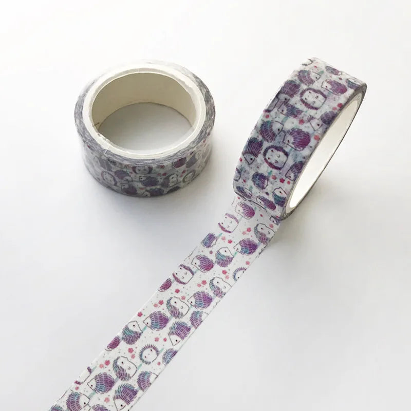 15mm x 5m Washi Tape Japanese Stationery Kawaii Pink Masking Tape Cute Scrapbooking Girl Gift Decoration School Office Suppli