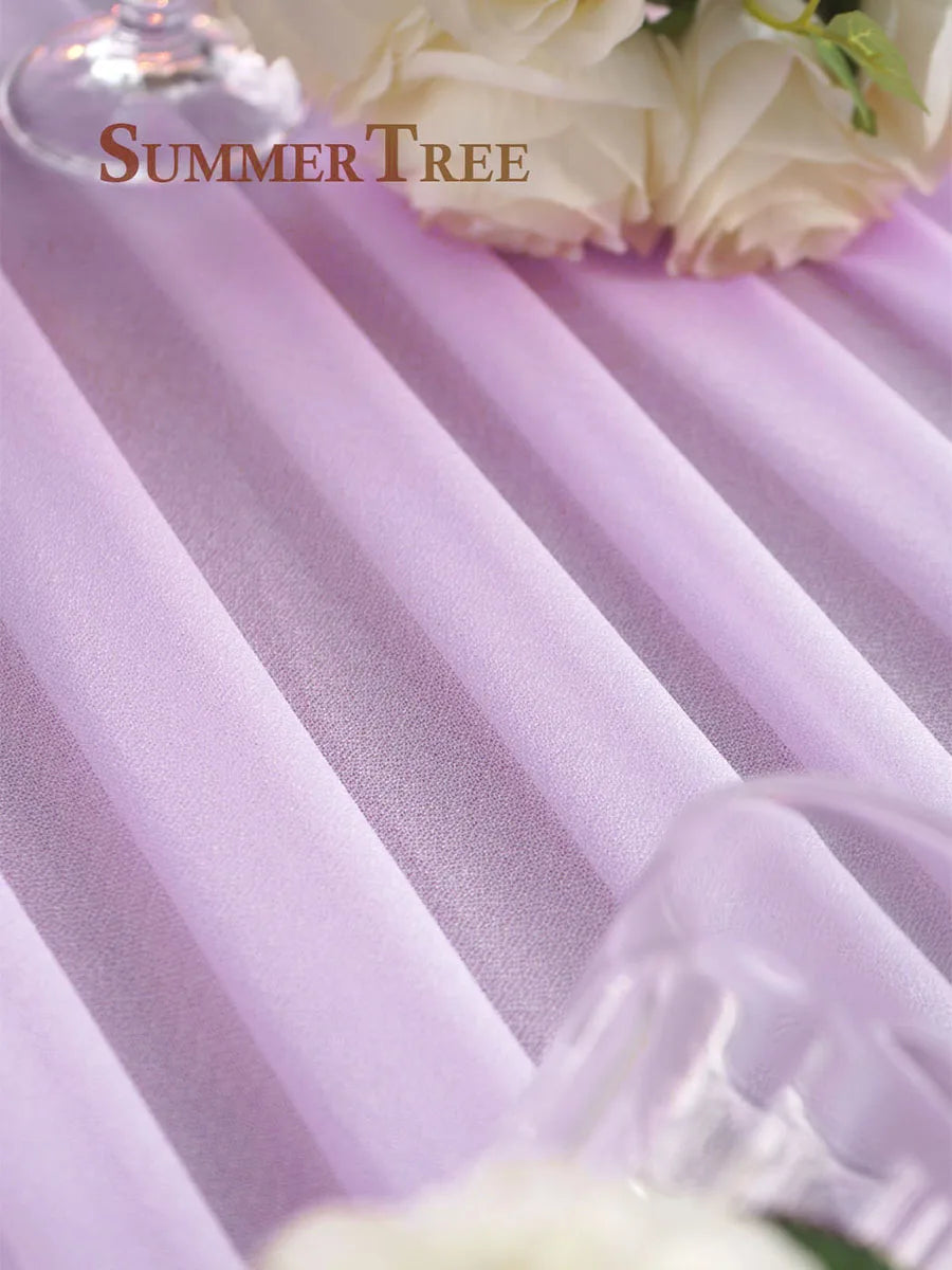 10 Meters Wedding Arch Drape Fabric Sheer Chiffon Tulle Curtain Draping Backdrop Party Supplies Home Drapery Ceremony Decorat