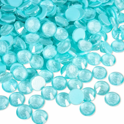 Billow Blue Series Non Hotfix Rhinestones SS6-SS30 Nail Charm Art Flatback Crystals Super Glitter Glass Strass for DIY Craft 