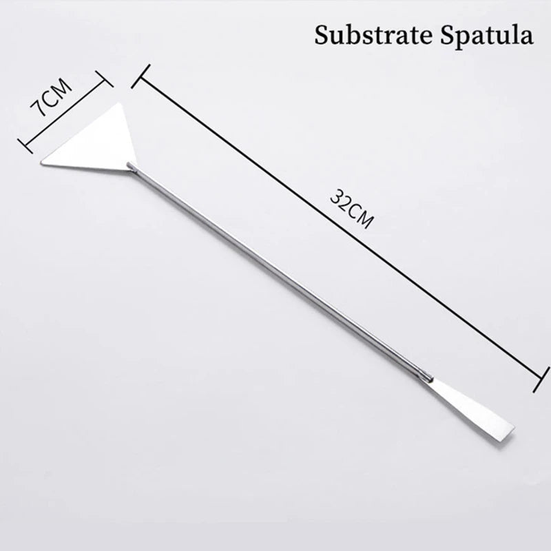 Aquarium Accessories Hard Stainless Steel Aquarium Tool Scissor Tweezers Plants Wave Scissors Fish Tank Shovels Cleaner Suppl