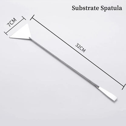 Aquarium Accessories Hard Stainless Steel Aquarium Tool Scissor Tweezers Plants Wave Scissors Fish Tank Shovels Cleaner Suppl