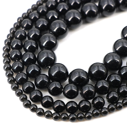 Natural Stone Beads Blue Tiger Eye Crystal Amethyst Rose Quartz Gemstone Bead for Jewelry Making Bracelet Necklace 4/6/8/10MM