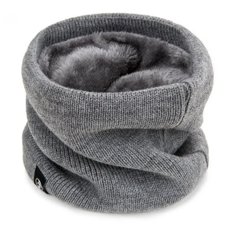 Knitted Neck Warmer Sports Scarf Fashion Soft Women Men Face Cover Winter Skating Running Hiking Scarves Thick Cold-proof Col