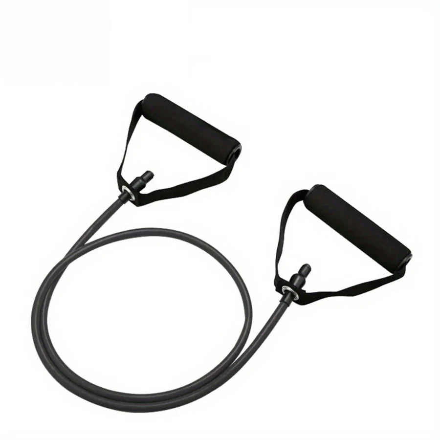 1pc 4-Level Resistance Bands with Handles for Home Workouts and Strength Training - Perfect for Yoga, Pilates,and fitness equ