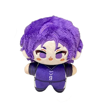 Anime BLUE LOCK Cosplay Michel Caesar Nagi Seishiro Mikage Reo Bachira Meguru Chigiri Hyoma Backpack Pendant Plush Keychain G