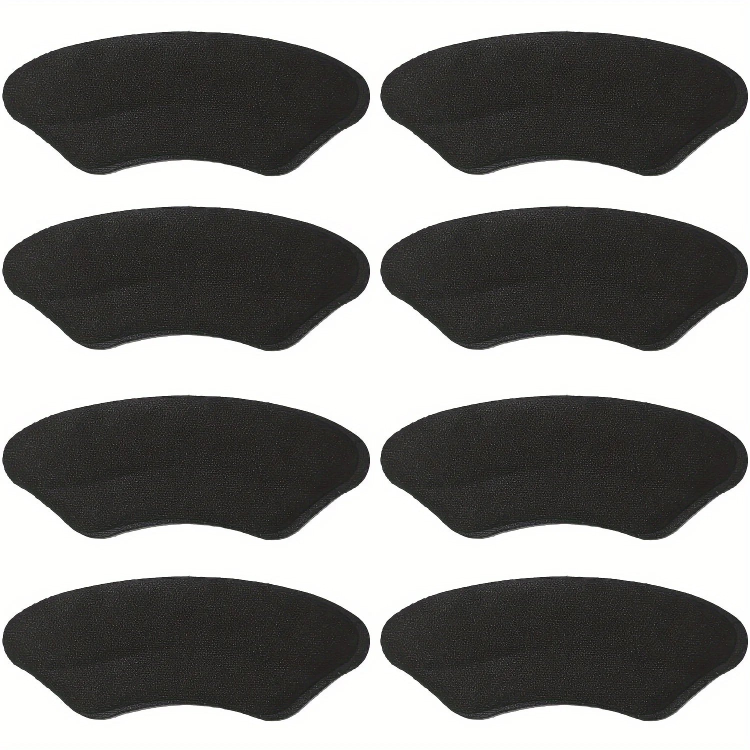 8-Pack Heel Pads for Too Big Shoes Self-Adhesive Heel Protectors Heel Inserts Improve Shoe Fit And Comfort Prevent Heel Slipp