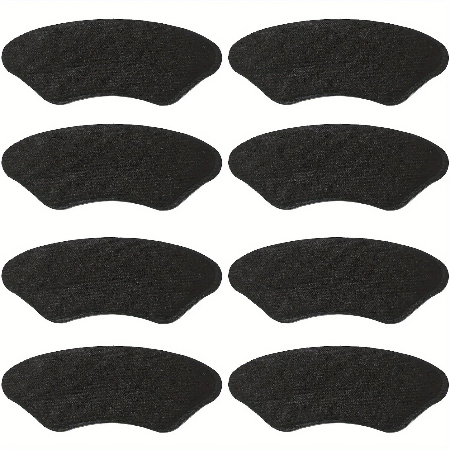 8-Pack Heel Pads for Too Big Shoes Self-Adhesive Heel Protectors Heel Inserts Improve Shoe Fit And Comfort Prevent Heel Slipp