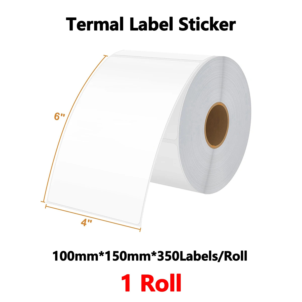 700pcs/Roll 40*20/40*30/50*30mm Print Supplies Thermal Label Sticker Paper Waterproof Supermarket Price Blank Label Direct Pr