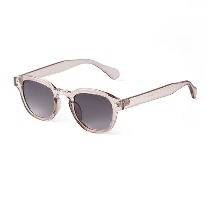 Vintage Fashion Shell Round Sunglasses Women Men 2024 Brand Design Retro Rivet Yellow Blue Lens Square Sun Glasses Female UV4