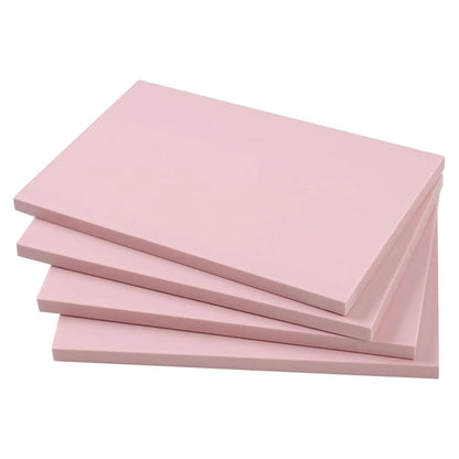 4Pcs Rubber Carving Blocks Pink Linoleum Blocks for Hobbies Crafts Painting