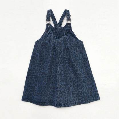 Ali Co AW26 denim leopard collection boys girls clothing dress skirt shirt vest and overalls