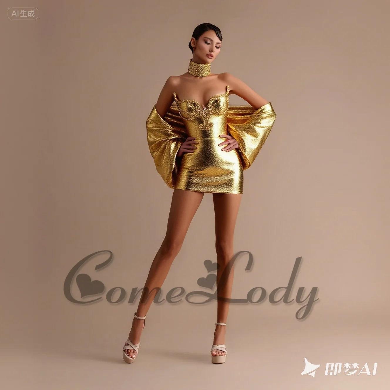 Comelody Fashionable Graduation Dresses for Weddings Appliques Sweetheart Sheath Mini Cape Prom Vestidos De Gala Customized