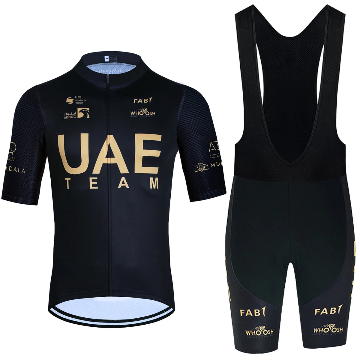 2026 New WHITE Cycling Jersey UAE Team Bike Jersey Shorts 10 Color Men Women Quick dry Ropa Ciclismo Pro Bicycle TShirt Cloth