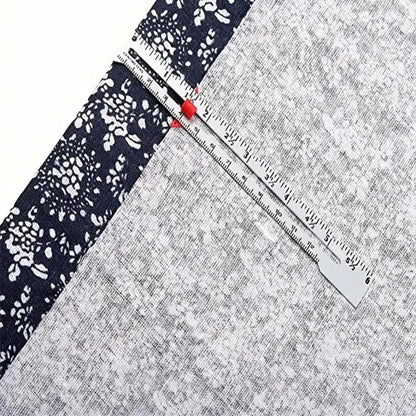 1pc Metal Sliding Guage, Sewing Measuring Tool, Sewing Guage For Quilting And Sewing, Sewing Accessories, Sewing Notions