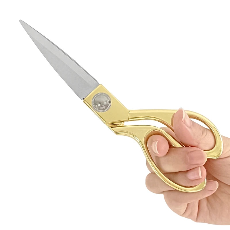 Professional Tailor Scissors Vintage Sewing Scissors Stainless Steel Tailor Shears for Fabric Clothes Needlework Cutter DIY T